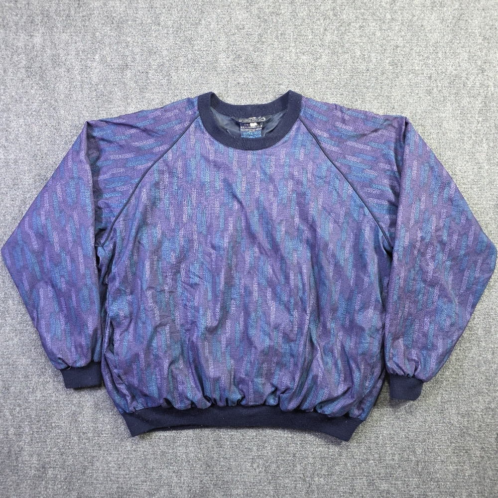 Sunderland Rain Jacket XL Purple Abstract Tech